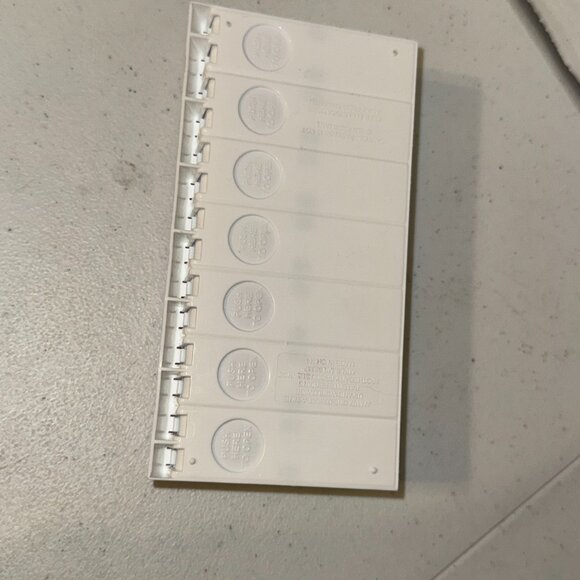 AM/PM Weekly Pill Planner, 7.5", set of 2 - Picture 4 of 8